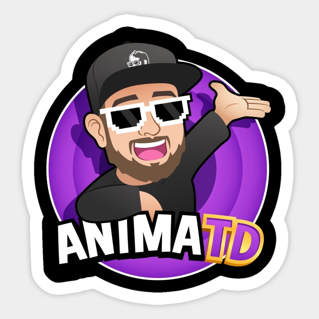 AnimaTD Channel Logo version 1 Sticker by TonyDaddi